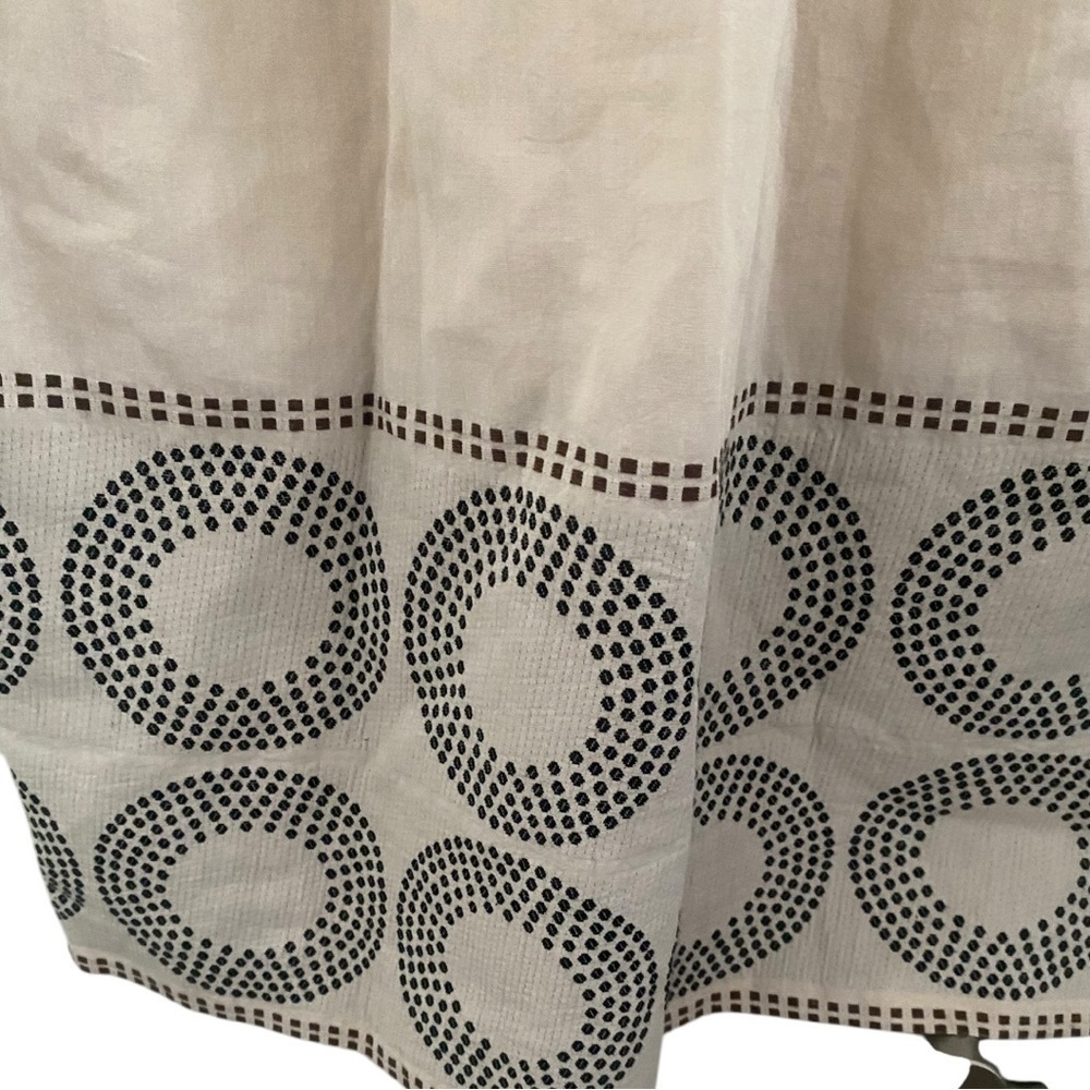 Generra Elegant Beige Circle Pattern Dress I Size: 8 - Picture 8 of 10